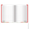 Блокнот 7БЦ, А6, 80 л., обложка ламинированная, выборочный лак, клетка, BRAUBERG, "Красные маки", 110х147 мм, 123243