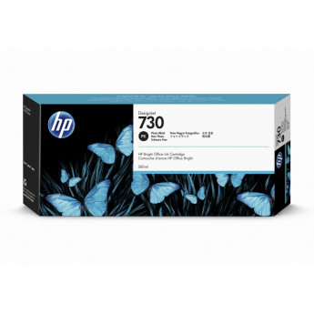 Картридж струйный HP 730 P2V73A чер.фото для для DesignJet T1700 (300 мл)
