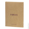 Обложка для паспорта FABULA "Brooklyn", натуральная кожа, контрастная отстрочка, черная, О.81.BR