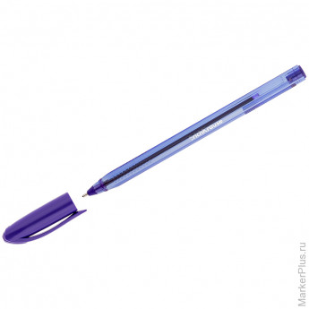 Ручка шариковая Erich Krause "Ultra Glide Technology U-18" фиолетовая, 1,0мм, трехгран.