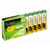 Батарейки GP Super AAA/LR03/24A алкалин., 10 шт/уп. GP24A-B10, комплект 10 шт