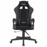 Кресло компьютерное BRABIX "Striker GM-121", синхромеханизм, 2 подушки, экокожа/велюр, черное, 532962 Кресло компьютерное BRABIX "Striker GM-121", синхромеханизм, 2 подушки, экокожа/велюр, черное, 532962