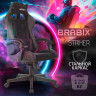 Кресло компьютерное BRABIX "Striker GM-121", синхромеханизм, 2 подушки, экокожа/велюр, черное, 532962 Кресло компьютерное BRABIX "Striker GM-121", синхромеханизм, 2 подушки, экокожа/велюр, черное, 532962