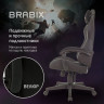 Кресло компьютерное BRABIX "Striker GM-121", синхромеханизм, 2 подушки, экокожа/велюр, черное, 532962 Кресло компьютерное BRABIX "Striker GM-121", синхромеханизм, 2 подушки, экокожа/велюр, черное, 532962
