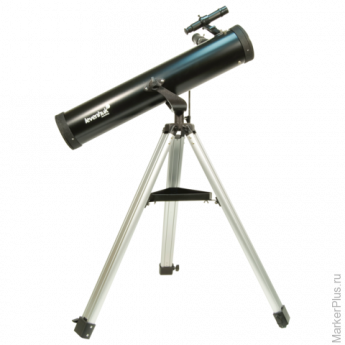 Телескоп LEVENHUK Skyline 76x700 AZ, рефлектор, 2 окуляра, ручное управление, для начинающих, 27644