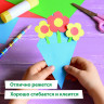 Цветная бумага А4 мелованная, 24 листов, 24 цвета, папка, индивидуальная упаковка, BRAUBERG KIDS, 200х280 мм, 115163