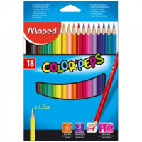 Карандаши цветные Maped COLOR'PEPS 18 цв.