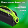 Пенал BRAUBERG с объемной "тракторной" молнией, 1 отделение, ПВХ, 22х8х6,5 см, "Neon green", 271564 Пенал BRAUBERG с объемной "тракторной" молнией, 1 отделение, ПВХ, 22х8х6,5 см, "Neon green", 271564