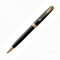 Ручка шариковая PARKER 2017 Sonnet Черный лак GT 1931497 черная., средняя