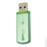 Флэш-диск 16 GB, SILICON POWER 101, USB 2.0, зеленый, SP16GBUF2101V1N