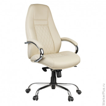 Кресло руководителя Helmi HL-ES11 "Сonvince", повышенной прочности, экокожа бежевая, мультиблок, до 250кг Кресло руководителя Helmi HL-ES11 "Сonvince", повышенной прочности, экокожа бежевая, мультиблок, до 250кг