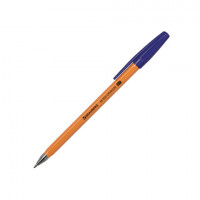 Ручка шариковая BRAUBERG M-500 ORANGE, СИНЯЯ, корпус оранжевый, узел 0,7 мм, линия письма 0,35 мм, 143448
