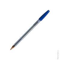Ручка шариковая синяя, 0,7мм 10 шт/в уп