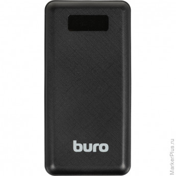 Внешний аккумулятор Buro BPF30D 30000mAh 3A QC PD 22.5W 2xUSB (BPF30D22PBK)