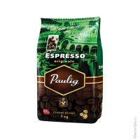 Кофе в зернах Paulig "Espresso Original", вакуумный пакет, 1кг
