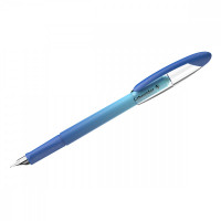 Ручка перьевая Schneider "Voyage caribbean" синяя, 1 картридж, грип, сине-голубой корпус