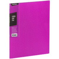Папка с зажимом Berlingo 'Color Zone', 17мм, 600мкм, розовая