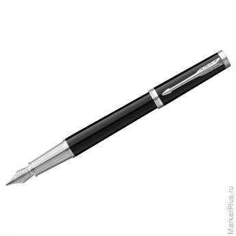 Ручка перьевая Parker "Ingenuity Black CT" 0,8мм, подарочная упаковка