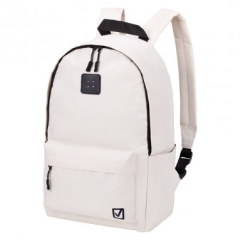 Рюкзак BRAUBERG POSITIVE универсальный, карман-антивор, 'Beige', 42х28х14 см, 270776
