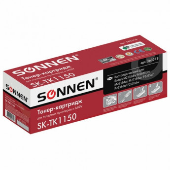 Тонер-картридж SONNEN (SK-TK1150) для KYOCERA ECOSYS M2135DN/M2635DN/M2735DW, P2235, ресурс 3000 страниц, 363318