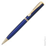 Ручка шариковая PIERRE CARDIN ECO (Пьер Карден), корпус синий, латунь, золото, PC0871BP, синяя