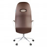 Кресло руководителя Helmi HL-E34 "Synchro Business", экокожа коричневая, синхромеханизм, алюминий, до 150кг Кресло руководителя Helmi HL-E34 "Synchro Business", экокожа коричневая, синхромеханизм, алюминий, до 150кг