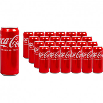 Напиток Coca-Cola газ. ж/б, 0,33л, Польша, 24 шт/уп, комплект 24 шт