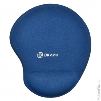 Коврик для мыши Oklick OK-RG0550-BL темно-синий 230х200х20мм Коврик для мыши Oklick OK-RG0550-BL темно-синий 230х200х20мм