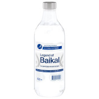 Вода ГАЗИРОВАННАЯ питьевая LEGEND OF BAIKAL 0,5 л, стеклянная бутылка, УТ-00001404 Вода ГАЗИРОВАННАЯ питьевая LEGEND OF BAIKAL 0,5 л, стеклянная бутылка, УТ-00001404