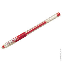 Ручка гелевая Pilot "G-1 Grip" красная, 0,5мм, грип, 12 шт/в уп