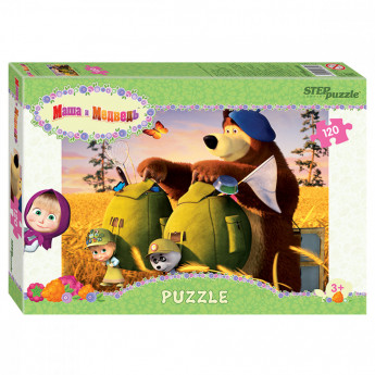 Пазл 120 эл. Step Puzzle 'Маша и Медведь-2'