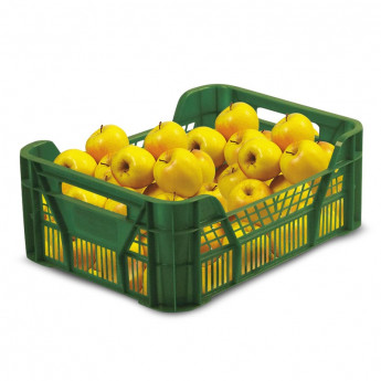 Ящик для фруктов 400х300х155_зеленый арт. 110