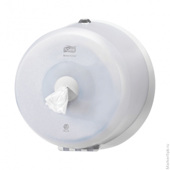 Диспенсер для туалетной бумаги TORK (Система T9) SmartOne, mini, белый, (бумага 126504), 472026