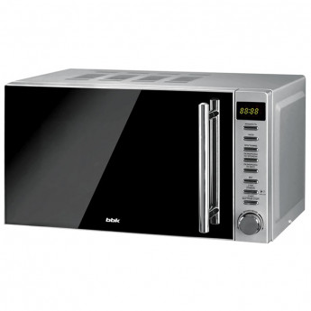 Микроволновая печь BBK 20MWS-721T/BS-M, 20л, механическое управление, серебристая