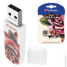 Флэш-диск 32 GB, VERBATIM Tattoo, USB 2.0, "Роза", 49896