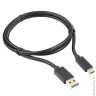Кабель Type-C-USB 3.0, 1 м, CABLEXPERT, для подключения портативных устройств и периферии, CCP-USB3-