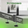Кронштейн для двух мониторов настольный VESA 75х75, 100х100, 17"-32", до 16 кг, SONNEN STATIC, 455943