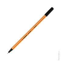 Ручка капиллярная "Point 88" черная, 0,4мм 5 шт/в уп