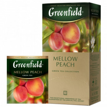 Чай Greenfield Mellow Peach зел, 25пак