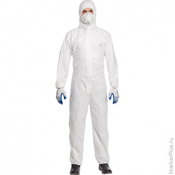 Одноразовая одежда Комбинезон с кап DELTA PLUS DT115 белый р-р М (DT115TM)